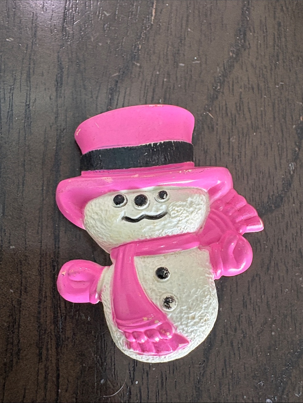 1974s Avon Cream Snowman Fragrance Pin